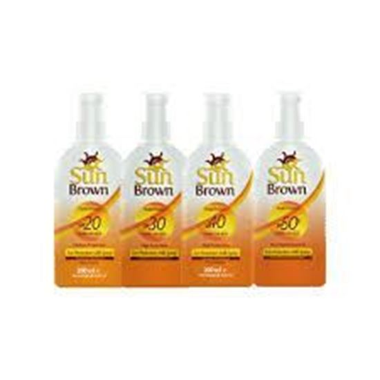 SUN BROWN SPF 20-30-40-50 resmi